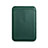 Luxus Leder Wallet Schutzhülle mit Mag-Safe Magnetic Magnetisch für Apple iPhone 12 Mini Grün