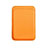 Luxus Leder Wallet Schutzhülle mit Mag-Safe Magnetic Magnetisch für Apple iPhone 12 Mini Orange