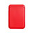 Luxus Leder Wallet Schutzhülle mit Mag-Safe Magnetic Magnetisch für Apple iPhone 12 Mini Rot