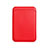 Luxus Leder Wallet Schutzhülle mit Mag-Safe Magnetic Magnetisch für Apple iPhone 12 Pro Max Rot