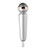 Mini-Stereo-Mikrofon Mic 3.5 mm Klinkenbuchse M02 Silber