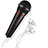 Mini-Stereo-Mikrofon Mic 3.5 mm Klinkenbuchse M05 Schwarz