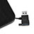 NoteBook Halter Halterung Kühler Cooler Kühlpad Lüfter Laptop Ständer 9 Zoll bis 16 Zoll Universal M25 für Apple MacBook Pro 15 zoll Schwarz