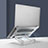 NoteBook Halter Halterung Laptop Ständer Universal K12 für Apple MacBook Air 11 zoll Silber