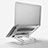 NoteBook Halter Halterung Laptop Ständer Universal K12 für Apple MacBook Pro 15 zoll Silber