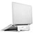 NoteBook Halter Halterung Laptop Ständer Universal S05 für Apple MacBook Air 11 zoll Silber