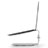 NoteBook Halter Halterung Laptop Ständer Universal S07 für Apple MacBook Air 13 zoll (2020) Silber