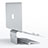 NoteBook Halter Halterung Laptop Ständer Universal S09 für Apple MacBook Pro 13 zoll Silber