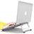 NoteBook Halter Halterung Laptop Ständer Universal S10 für Apple MacBook Pro 13 zoll Silber