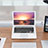 NoteBook Halter Halterung Laptop Ständer Universal S11 für Apple MacBook Air 13 zoll (2020) Silber