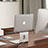NoteBook Halter Halterung Laptop Ständer Universal S12 für Apple MacBook Pro 13 zoll Silber