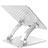 NoteBook Halter Halterung Laptop Ständer Universal T09 für Apple MacBook Air 11 zoll Silber