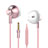 Ohrhörer Stereo Sport Kopfhörer In Ear Headset H05 Rosa