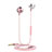 Ohrhörer Stereo Sport Kopfhörer In Ear Headset H05 Rosa
