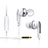 Ohrhörer Stereo Sport Kopfhörer In Ear Headset H23 Weiß