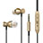 Ohrhörer Stereo Sport Kopfhörer In Ear Headset H34 Gold
