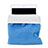 Samt Handy Tasche Schutz Hülle für Apple iPad 2 Hellblau