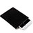 Samt Handy Tasche Schutz Hülle für Apple iPad Mini 3 Schwarz