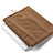 Samt Handy Tasche Schutz Hülle für Apple iPad Pro 10.5 Braun