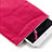Samt Handy Tasche Schutz Hülle für Apple New iPad 9.7 (2018) Pink