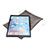 Samt Handytasche Sleeve Hülle für Apple iPad Mini 4 Grau