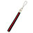 Schlüsselband Schlüsselbänder Lanyard W07 Rot und Schwarz