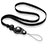 Schlüsselband Schlüsselbänder Umhängeband Lanyard K07 Schwarz