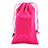 Schmuckbeutel Schwarz Samtbeutel Geschenktasche Universal Pink