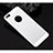Schutzfolie Displayschutzfolie Panzerfolie Skins zum Aufkleben Gehärtetes Glas Glasfolie Rückseite für Apple iPhone 5 Silber