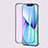 Schutzfolie Full Coverage Displayschutzfolie Panzerfolie Gehärtetes Glas Glasfolie Anti Blue Ray Skins zum Aufkleben Panzerglas F02 für Apple iPhone 13 Pro Max Schwarz