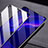 Schutzfolie Full Coverage Displayschutzfolie Panzerfolie Gehärtetes Glas Glasfolie Anti Blue Ray Skins zum Aufkleben Panzerglas F02 für Huawei P40 Lite 5G Schwarz