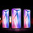 Schutzfolie Full Coverage Displayschutzfolie Panzerfolie Gehärtetes Glas Glasfolie Anti Blue Ray Skins zum Aufkleben Panzerglas für Xiaomi Mi 9 Pro 5G Schwarz