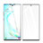 Schutzfolie Full Coverage Displayschutzfolie Panzerfolie Gehärtetes Glas Glasfolie Skins zum Aufkleben Panzerglas F03 für Samsung Galaxy S20 Plus 5G Schwarz