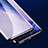 Schutzfolie Full Coverage Displayschutzfolie Panzerfolie Gehärtetes Glas Glasfolie Skins zum Aufkleben Panzerglas für OnePlus 7T Pro Schwarz