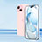 Schutzfolie Full Coverage Displayschutzfolie Panzerfolie Gehärtetes Glas Glasfolie Skins zum Aufkleben Panzerglas U03 für Apple iPhone 14 Plus Schwarz