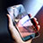 Schutzfolie Full Coverage Displayschutzfolie Panzerfolie Skins zum Aufkleben Gehärtetes Glas Glasfolie C01 für Apple iPhone 8 Plus Schwarz