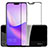 Schutzfolie Full Coverage Displayschutzfolie Panzerfolie Skins zum Aufkleben Gehärtetes Glas Glasfolie F02 für Huawei Honor 9X Lite Schwarz