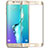 Schutzfolie Full Coverage Displayschutzfolie Panzerfolie Skins zum Aufkleben Gehärtetes Glas Glasfolie F02 für Samsung Galaxy S6 Edge+ Plus SM-G928F Weiß