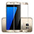 Schutzfolie Full Coverage Displayschutzfolie Panzerfolie Skins zum Aufkleben Gehärtetes Glas Glasfolie F03 für Samsung Galaxy S7 Edge G935F Gold