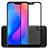 Schutzfolie Full Coverage Displayschutzfolie Panzerfolie Skins zum Aufkleben Gehärtetes Glas Glasfolie F03 für Xiaomi Mi A2 Lite Schwarz