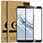 Schutzfolie Full Coverage Displayschutzfolie Panzerfolie Skins zum Aufkleben Gehärtetes Glas Glasfolie F05 für Huawei Honor 9 Lite Schwarz