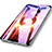 Schutzfolie Full Coverage Displayschutzfolie Panzerfolie Skins zum Aufkleben Gehärtetes Glas Glasfolie F05 für Xiaomi Mi 8 Schwarz