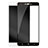 Schutzfolie Full Coverage Displayschutzfolie Panzerfolie Skins zum Aufkleben Gehärtetes Glas Glasfolie F06 für Xiaomi Redmi Note 4X High Edition Schwarz