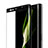 Schutzfolie Full Coverage Displayschutzfolie Panzerfolie Skins zum Aufkleben Gehärtetes Glas Glasfolie F07 für Samsung Galaxy Note 8 Duos N950F Schwarz