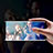 Schutzfolie Full Coverage Displayschutzfolie Panzerfolie Skins zum Aufkleben Gehärtetes Glas Glasfolie F09 für Samsung Galaxy S8 Schwarz