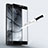 Schutzfolie Full Coverage Displayschutzfolie Panzerfolie Skins zum Aufkleben Gehärtetes Glas Glasfolie F11 für Xiaomi Mi Note 2 Schwarz