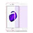 Schutzfolie Full Coverage Displayschutzfolie Panzerfolie Skins zum Aufkleben Gehärtetes Glas Glasfolie F17 für Apple iPhone SE (2020) Weiß