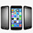 Schutzfolie Full Coverage Displayschutzfolie Panzerfolie Skins zum Aufkleben Gehärtetes Glas Glasfolie F19 für Apple iPhone SE (2020) Schwarz