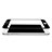 Schutzfolie Full Coverage Displayschutzfolie Panzerfolie Skins zum Aufkleben Gehärtetes Glas Glasfolie für Apple iPhone 7 Schwarz