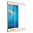 Schutzfolie Full Coverage Displayschutzfolie Panzerfolie Skins zum Aufkleben Gehärtetes Glas Glasfolie für Huawei Honor 7 Lite Weiß